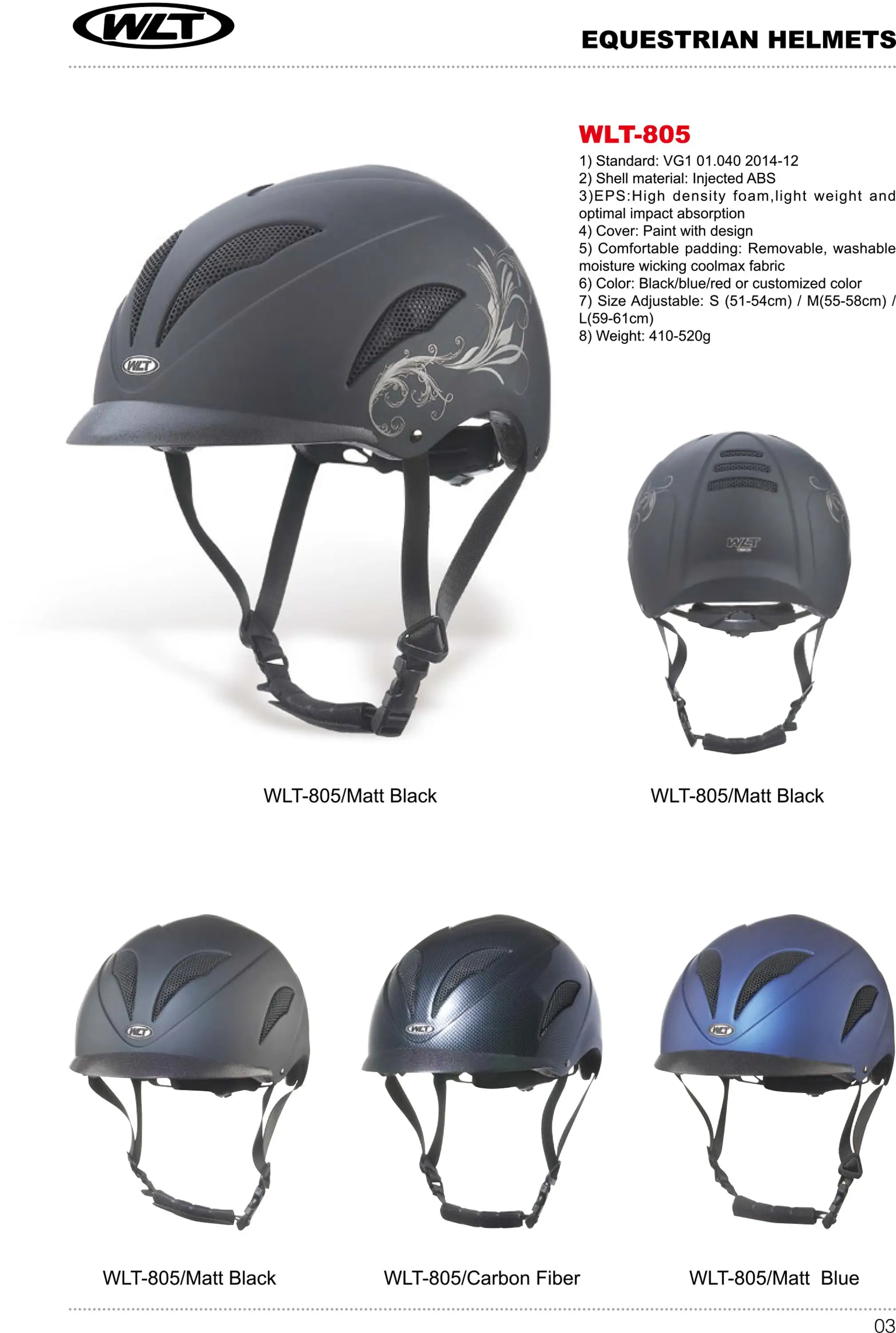 New Arrival Adjustable Equestrian Helmet Popular In European Market