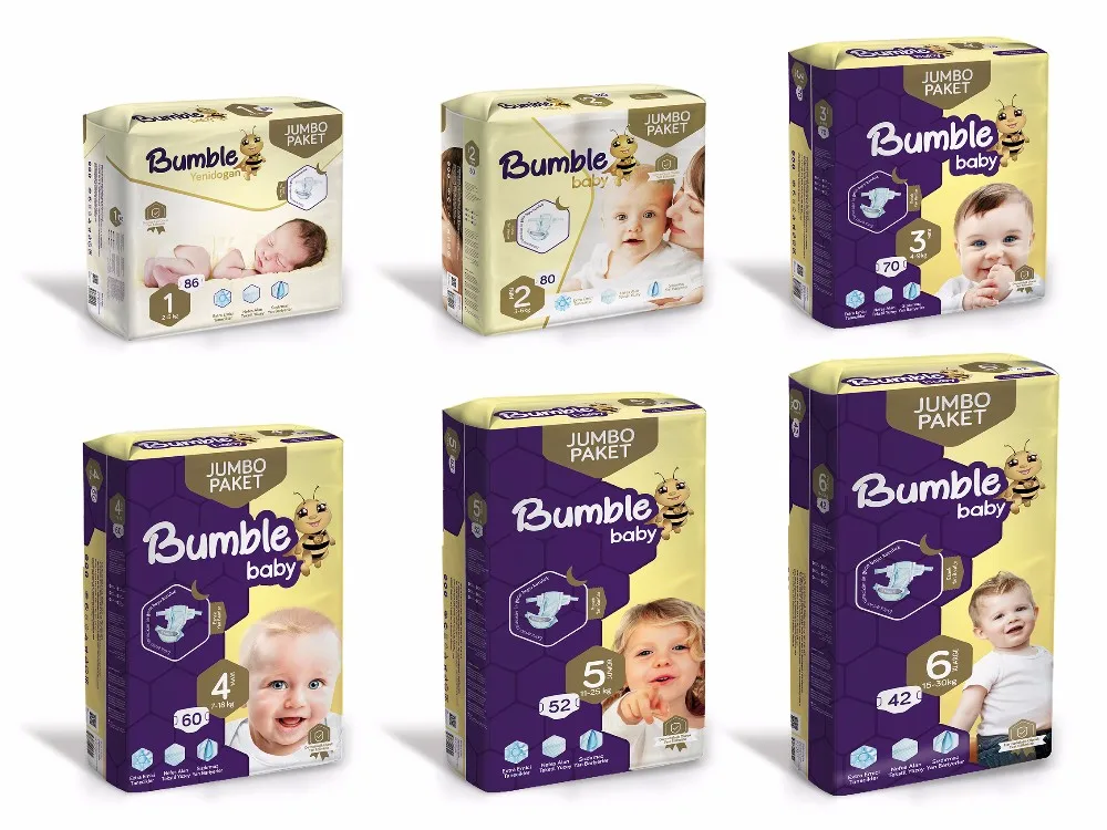 Bumble Baby Diapers Jumbo No1 86's Buy Bumble Baby Jumbo,Bumble Baby