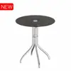 Duy Tan Restaurant Glass Table / Garden Glass Table / Luxury Glass Table : PISA Square & Round Table