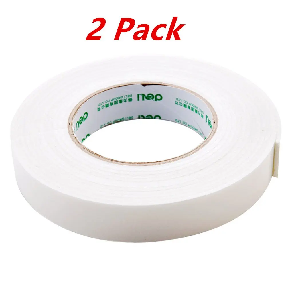 Buy Double Sided Tape Strong Foam Double Sided Adhesive Seamless Sponge Glue Thick Foam Tape Wall Fixed Plastic Paper Tape 0 94 Inch X 5 Yards Pack Of 2 In Cheap Price On Alibaba Com