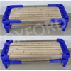 Plastic Bed Frame With Wood Board For Kids Use Bed KB13
