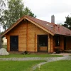 Suleneeme prefabricated log cabin, flat packed, EU standard, selfbuild optimized, energy efficient, 2 bed room house, office