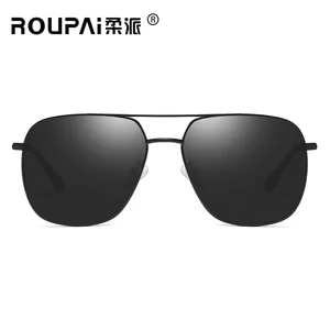Classic Polarized Sunglasses Men UV400 High Quality Brand Designer Vintage Square Sun Glasses For Male Aviation Driving Shades