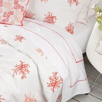 100 Cotton Coral Embroidery Quilt Cover Set And Bed Sheet Buy