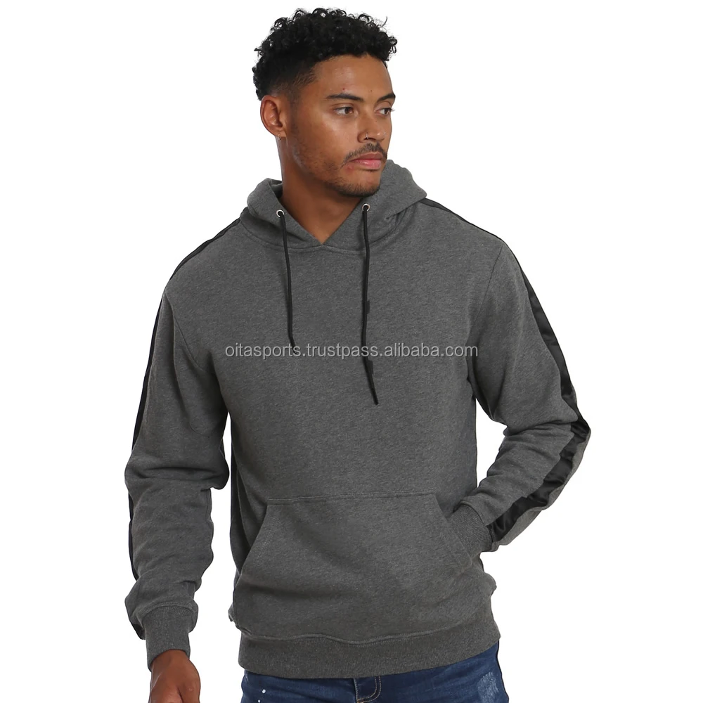 Custom Cheap Slim Fit Antishrink Mens Oversized Plain Pullover