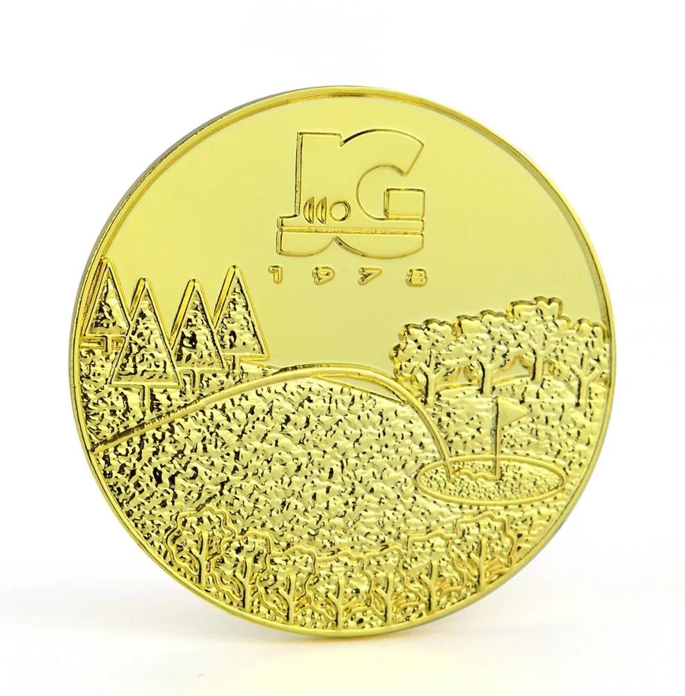 Premium Promotional Zinc Alloy Gold Coin,Cheap Customized Collectible