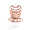 Custom different types micro snap compression helical powder puff frame spring