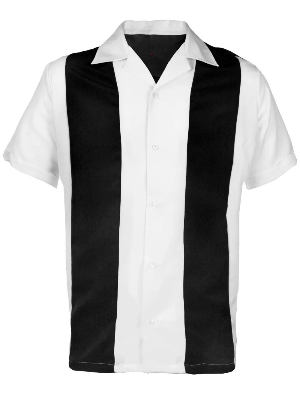 Custom Two Tone Colorful Retro Sport Bowling Shirt For Men - Buy ...