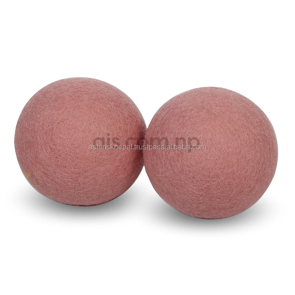 Best Colorful Wool Dryer Balls Organic Handmade Felted Lint Balls