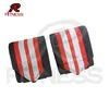 Weight Lifting Wrist Wrap in black color with two blue Stripe /World Top Gym Fit All Size Body Building Wrist Wraps