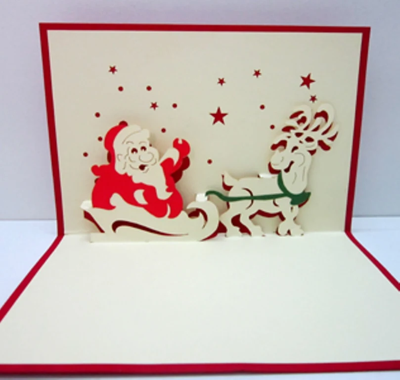 santa claus card