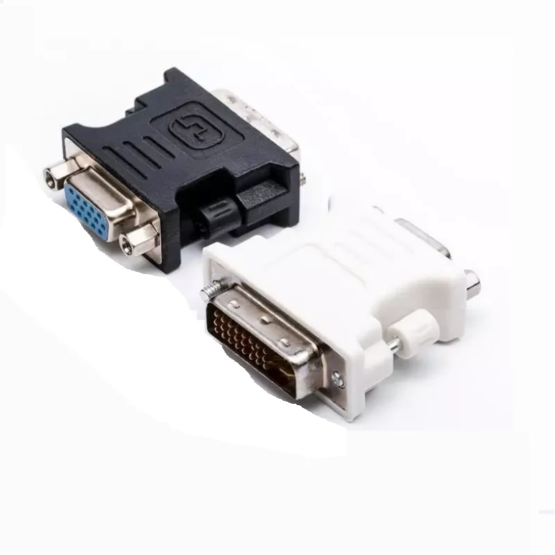 

DVI-D TO VGA Adapter DVI 24+1/24+5 PIN Male to VGA 15 PIN Female adapter converter