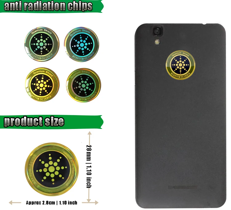 Epoxy Resin Surface Anti Radiation Cell Phone EMF Protection Sticker For Pregnant Woman.jpg
