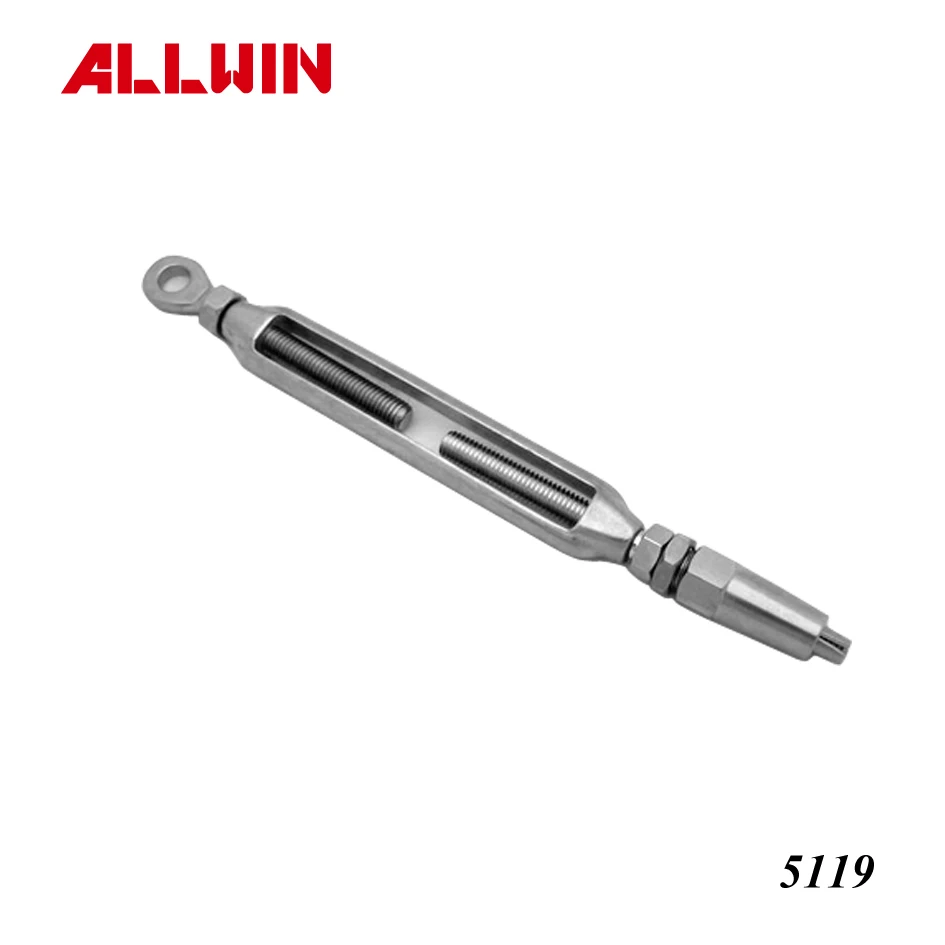 Stainless Steel End Terminal Swageless Turnbuckle Wire Rope Fitting