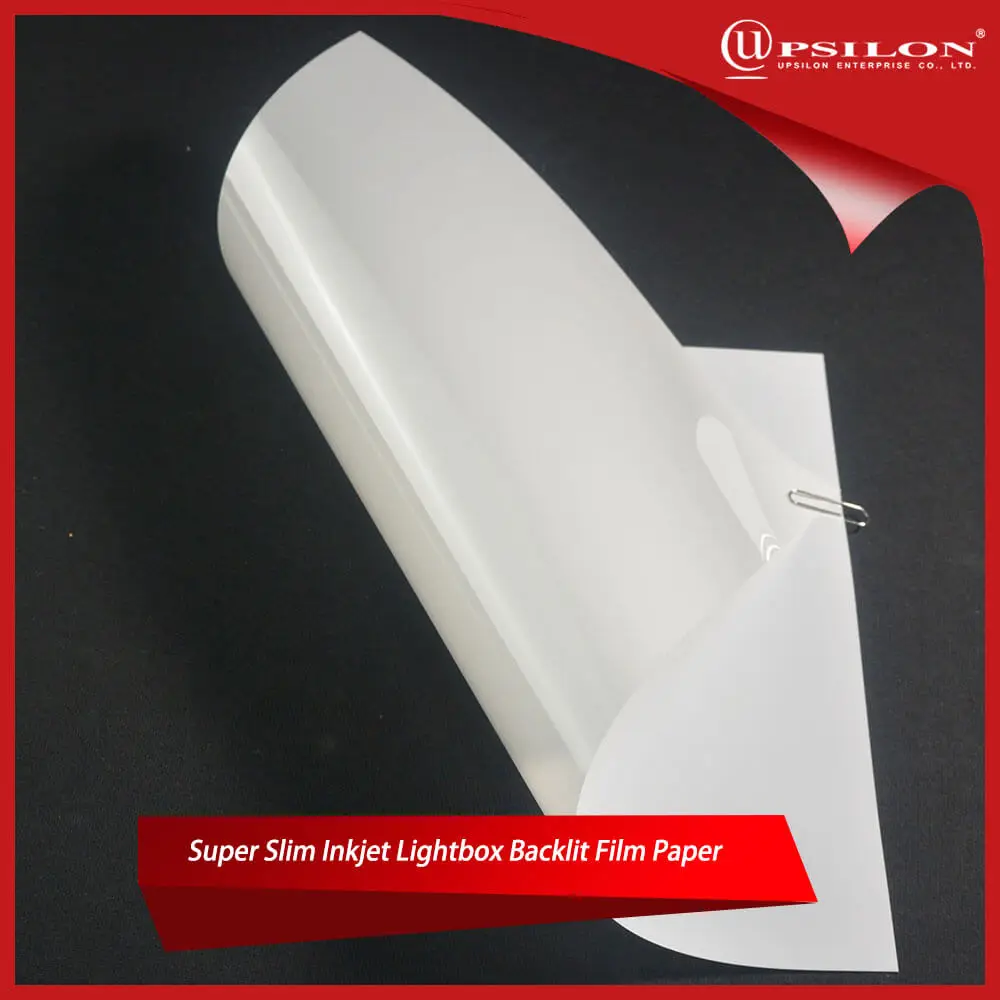 Super Slim Inkjet Lightbox Film Backlit Paper - Buy Lightbox Film 