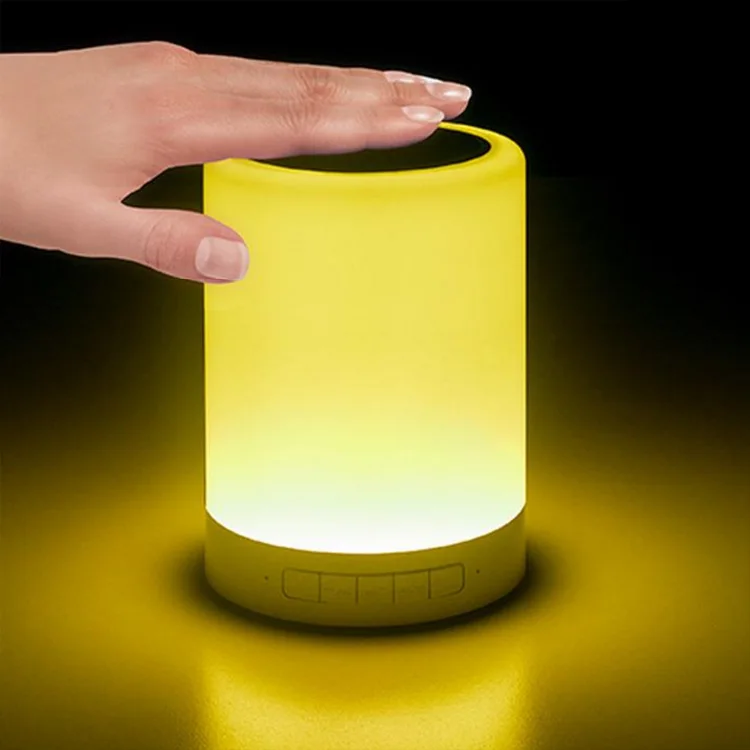 

4.0 Smart Touch Wireless BT Speaker Color Changing Mini Portable Stereo Lamp Audio, N/a