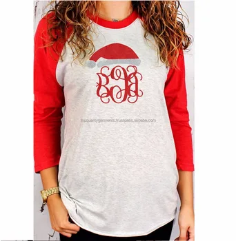 raglan shirts with printed sleeves