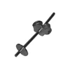 Sterling Silver Earring Disc Stud Finding