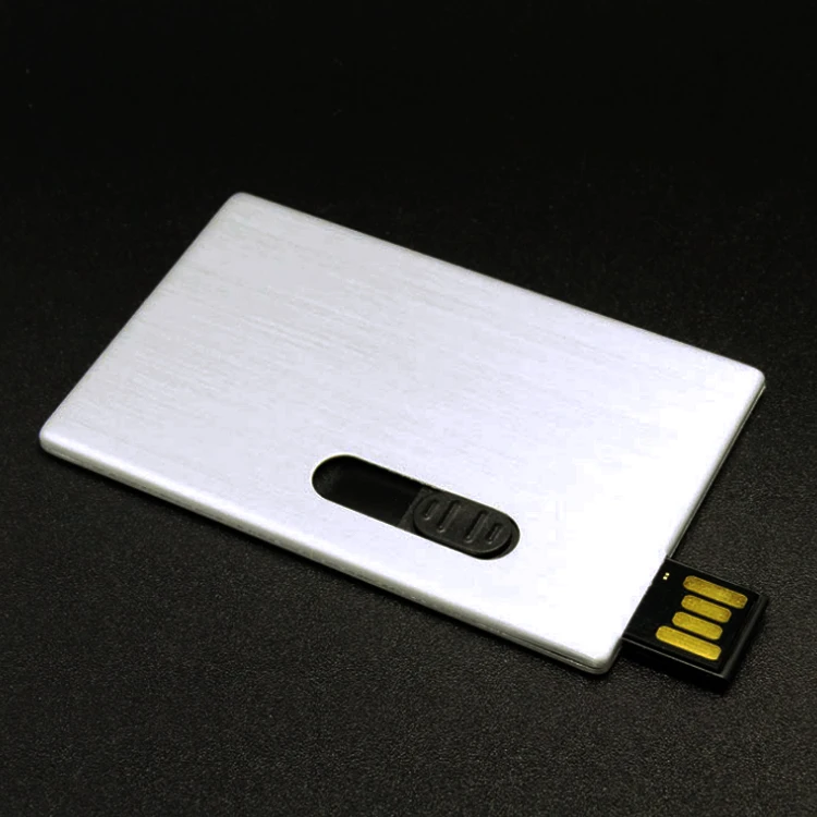 Cool Usb 2 0 Flash Drive Metal Business Card Credit Bank Size Shape Key Memory Stick Thumb P View Laser Engraved Logo Product Details From Shenzhen United Leadway Usb 2 0 Flash Drive Metal Business Card