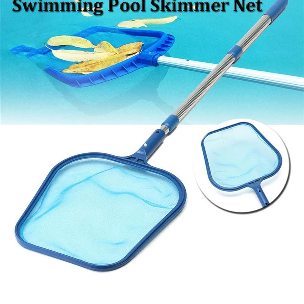 Pool Spa Fountain Pond Find Removing Leaves & Debris Mesh Leaf Skimmer Rake Net for In-ground Above-ground Pool