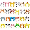 Nicro 24 Pcs Kid Cartoon Party Favor Decoration Animal Headband Inflatable Air Foil Balloon