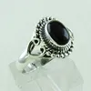 Hand Crafted Black Onyx Stone 925 Sterling Silver Ring