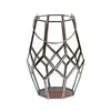 Small Silver Glass Lantern