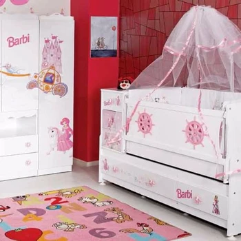 barbie car bedroom