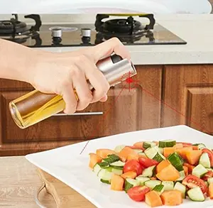 Image of 2019 Olive Oil Mouth Spray Bottle Grill Cooking Decorative Oil Bottles for Kitchen /BBQ/Vinegar /Oil Bottle Pourer