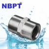 Brass Female To Female Coupling, Pipe Fittings And Valves Stainless Steel Pipe Reducer Fittings