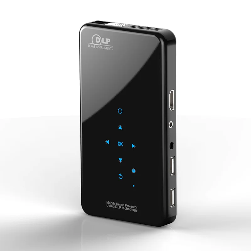 

X2 mini wireless android 7.1 home theater travel education smart mobile same screen video pocket DLP 4K HD portable projectors