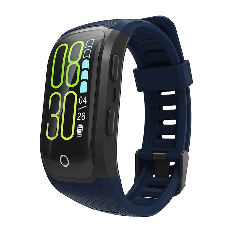 S908 plus colorful screen GPS ip68 waterproof fitness tracker swimming watch smart band S908S