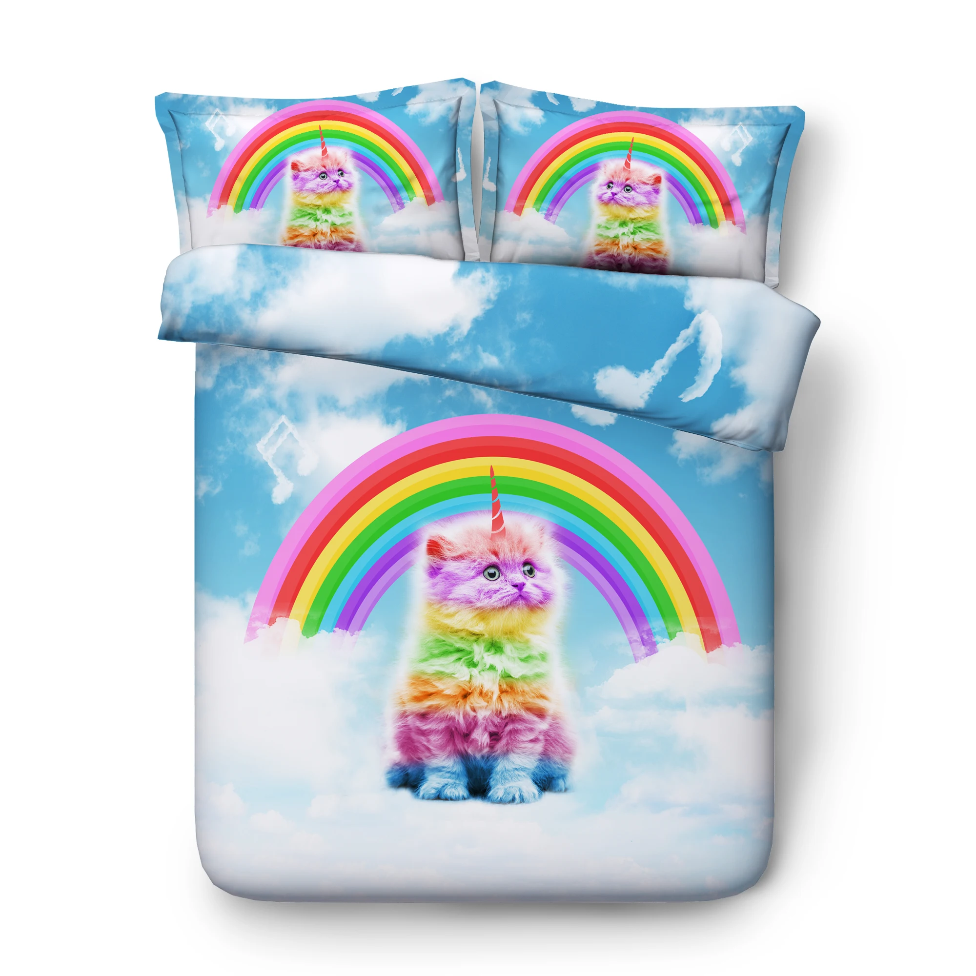 unicorn kids bedding