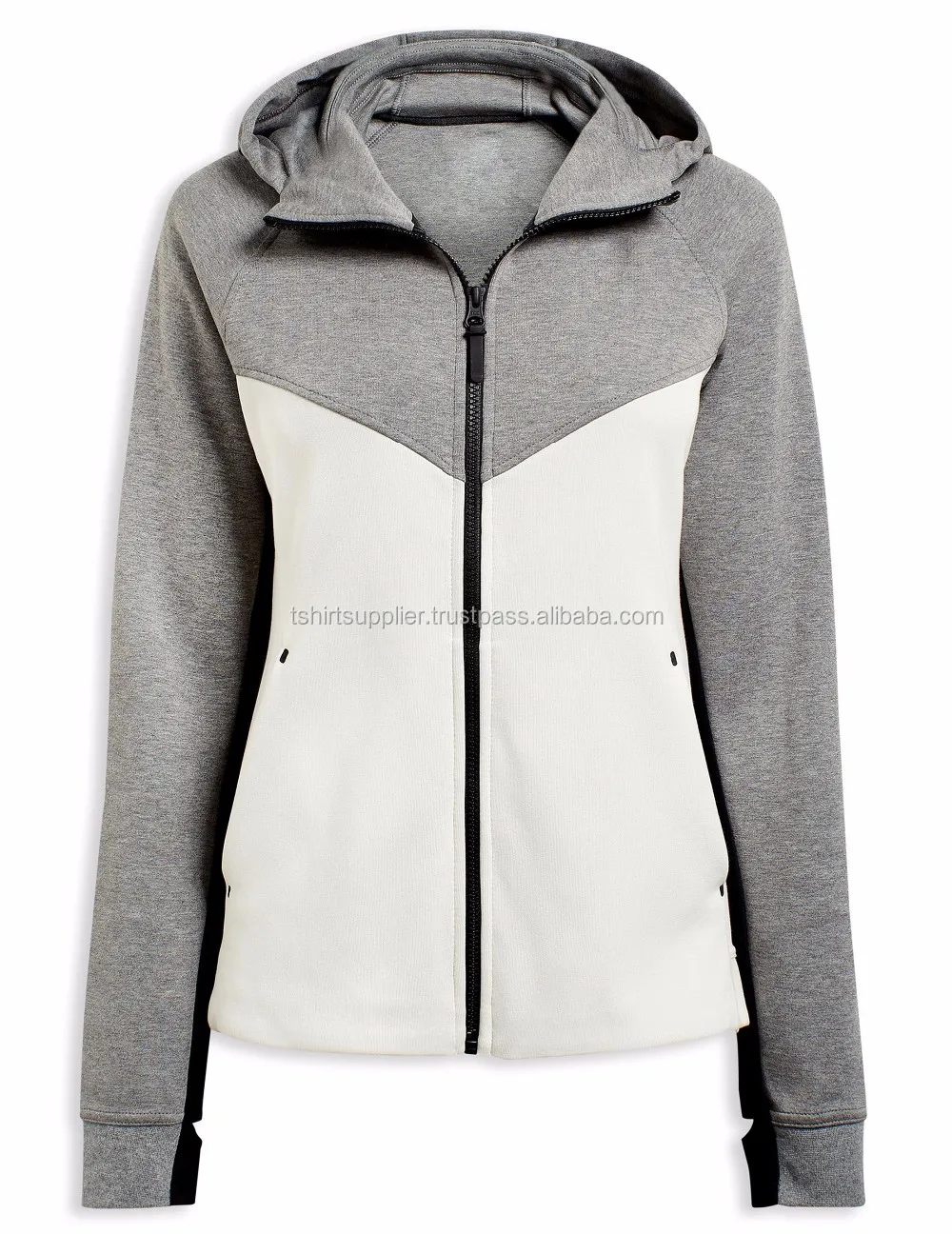 polyester hoodies womens