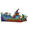 Factory direct sale price large inflatable slides dinosaur bouncer, inflatable big jumping castle dinosaur fun for sale