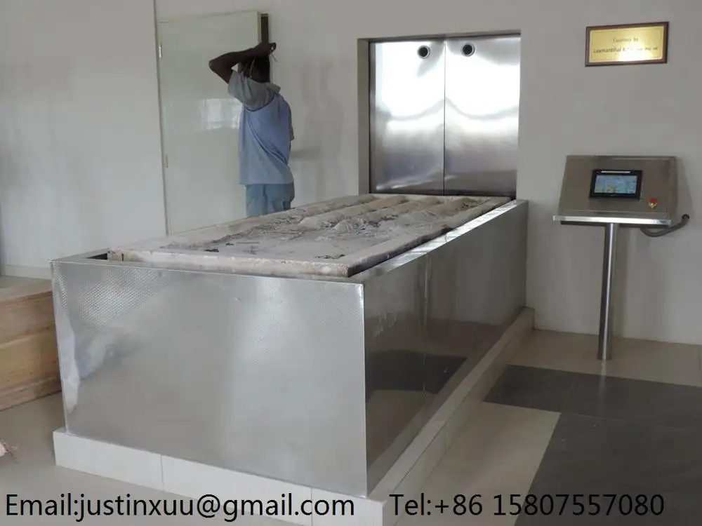 
2020 Human Crematory 100% Ash Back for Cremating of Virus Death Fired by Diesel Natural Gas 1000 Celsius 380V 50/60HZ 