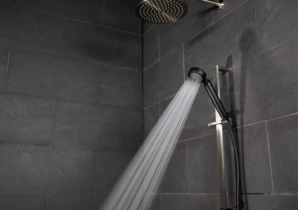 As9000rb (aroma Sense 9000 Shower Head Matt Black Shower Head) Made In
