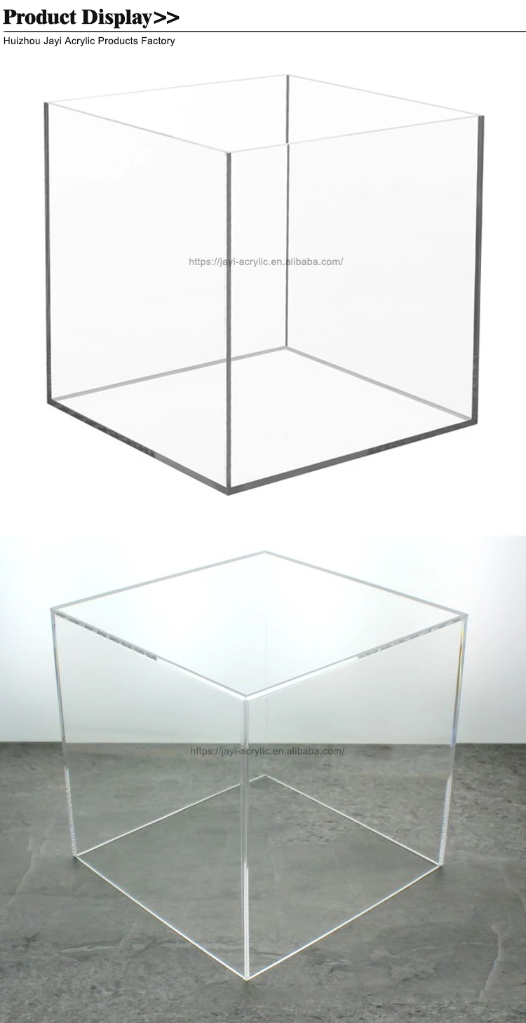 custom made large acrylic box
