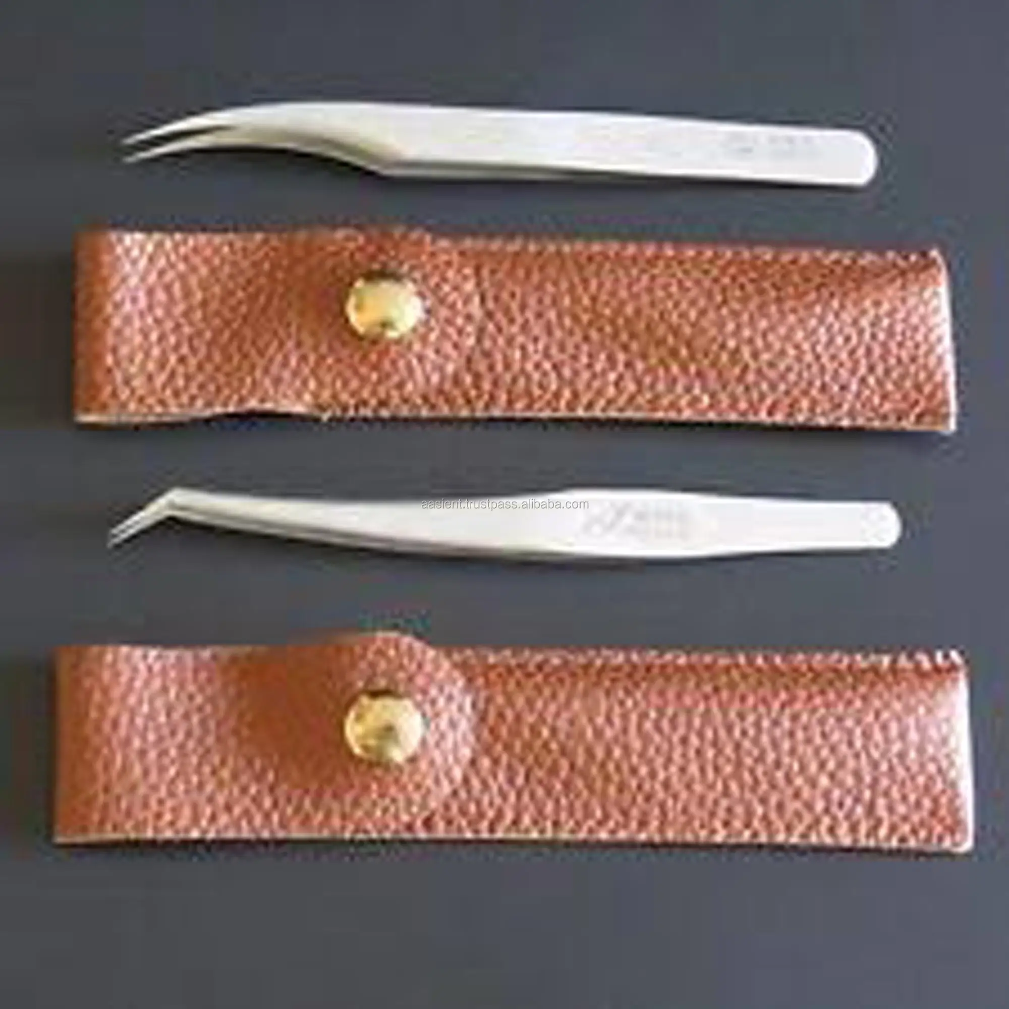 Volume Lashes1pcs Eyelash Extension Tweezers Straight & Curved Ve -tus