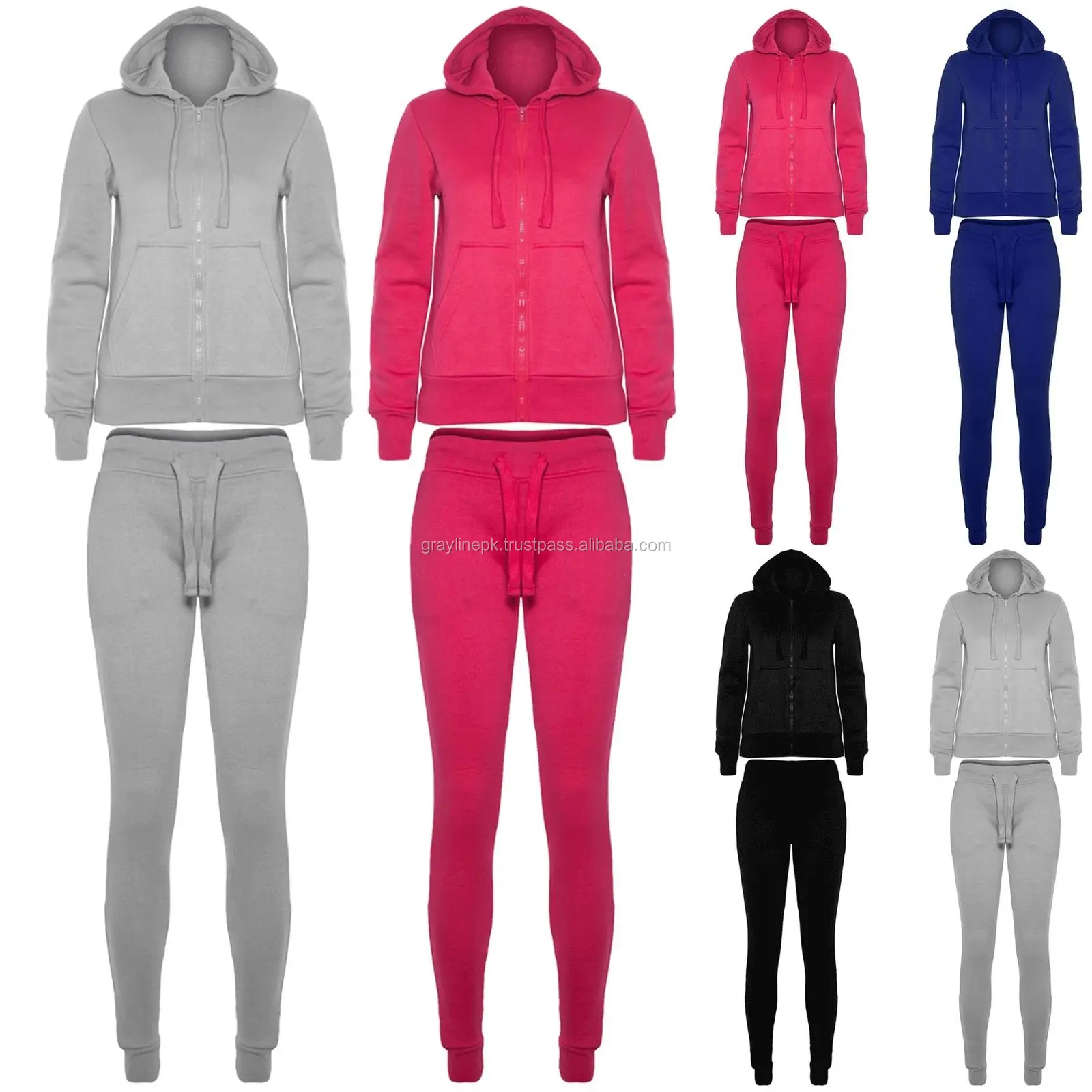 womens fleece jogging suits