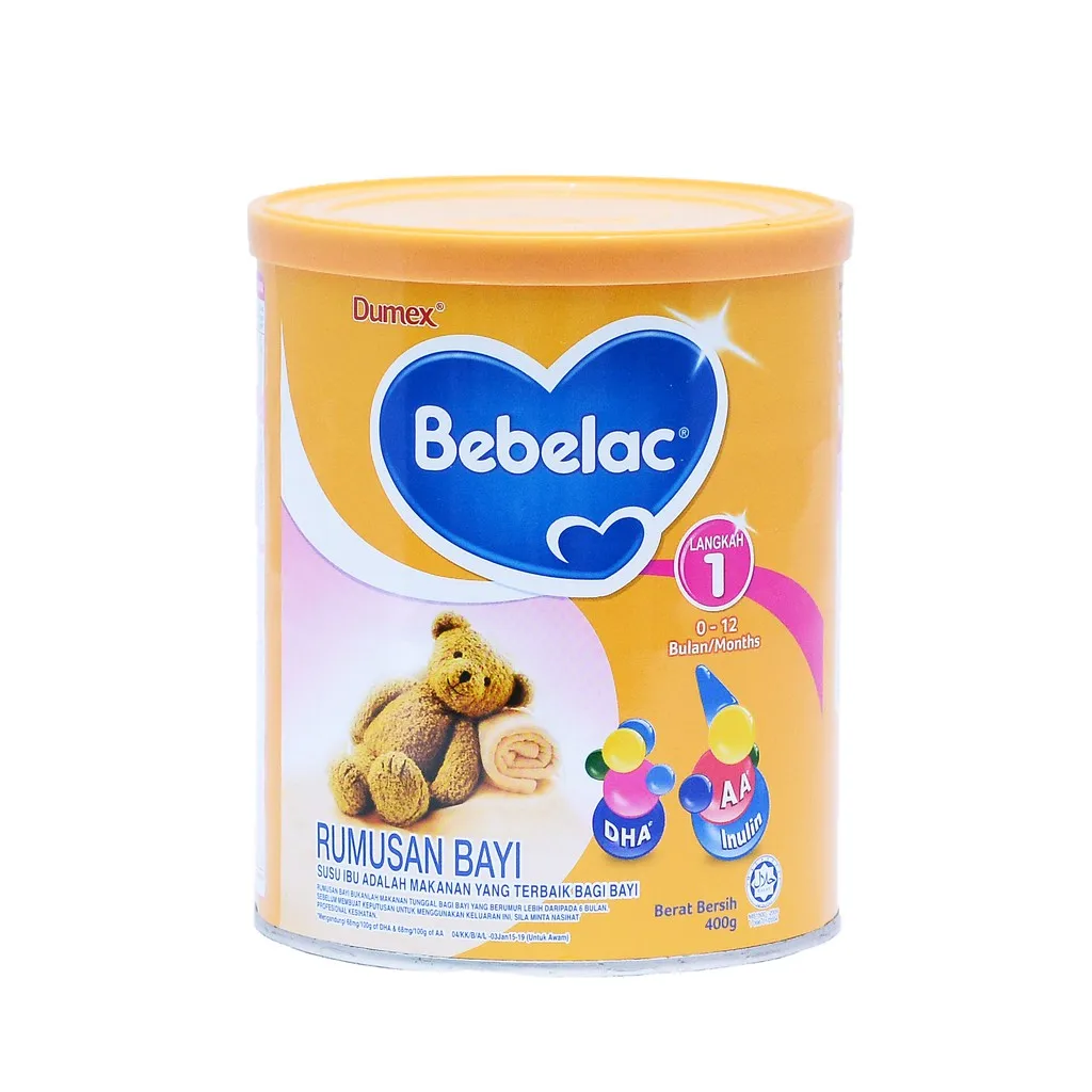 Bebelac Gold 1. Bebelac Stage 2 900. Bebelac Infant Formula Stage 1 from 0-6 months, 900g. Bebelac Infant Formula Stage 3 from 1 to 3 years, 900g.