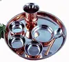 Ski Group Copper Hammered Thali Sets With Supper Stylish Look