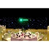 Light black curtain LED star curtains lace curtain for windows