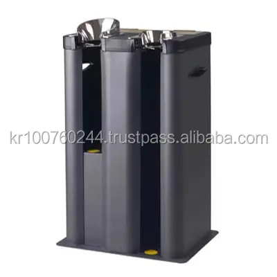 
(OP2 PG) Pearl Grey Colored Modern Design Wet Umbrella Wrapping Machine 2 Slot Wrapper Dispenser made in Korea 