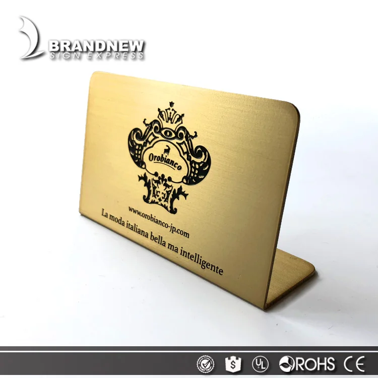 Factory Outlet Decorative Brass Office Desk Name Plates Buy