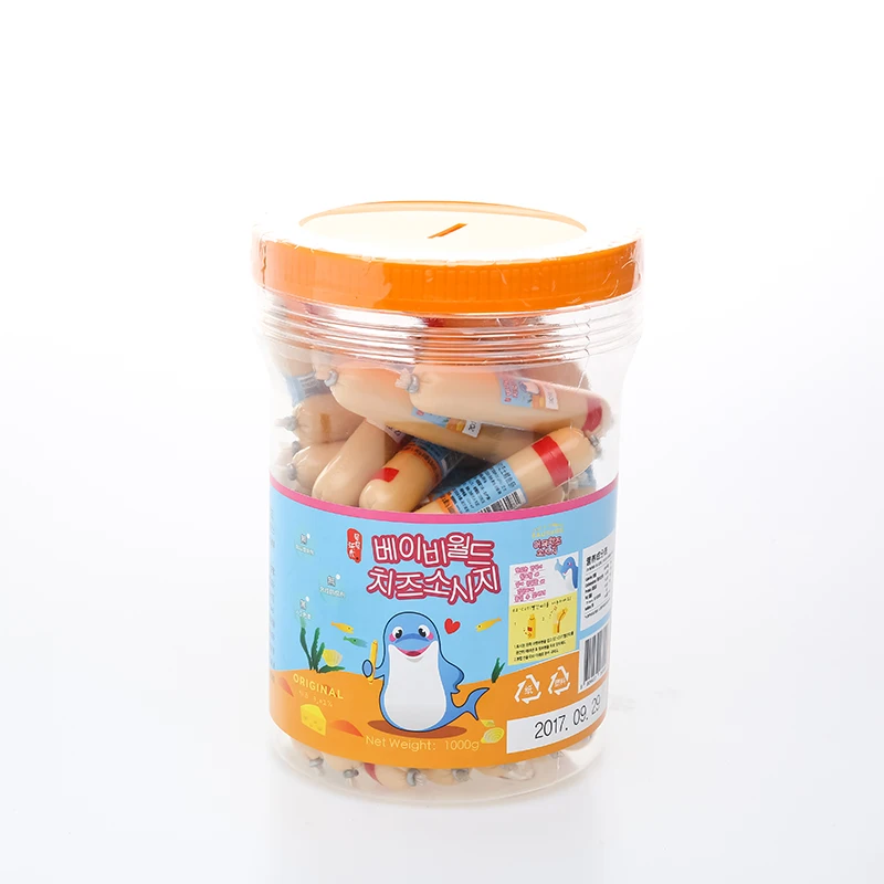 
Exported good quality machine make sausages Babyworld codfish sausage 20g original 