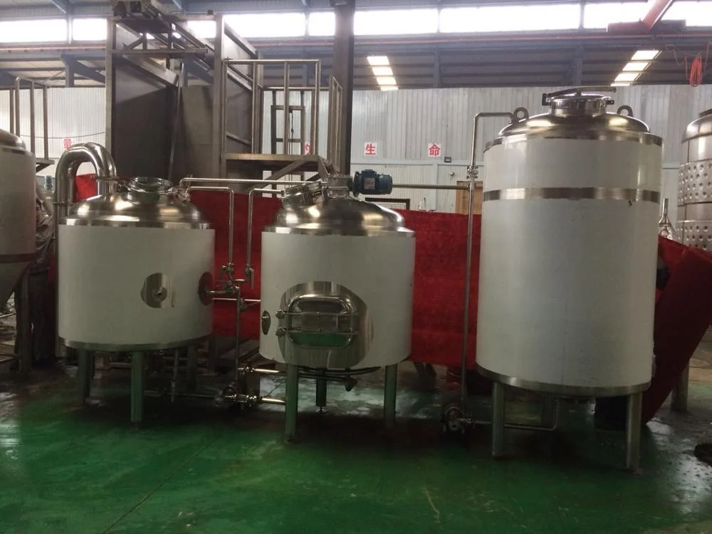 
SUS 304 brew house equipment beer brewing tanks 500L 5BBL electrical heating mash kettle 