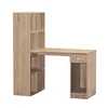 Modern Study Table With Bookshelf