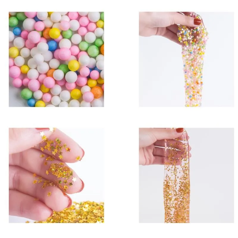 foam beads for slime kit