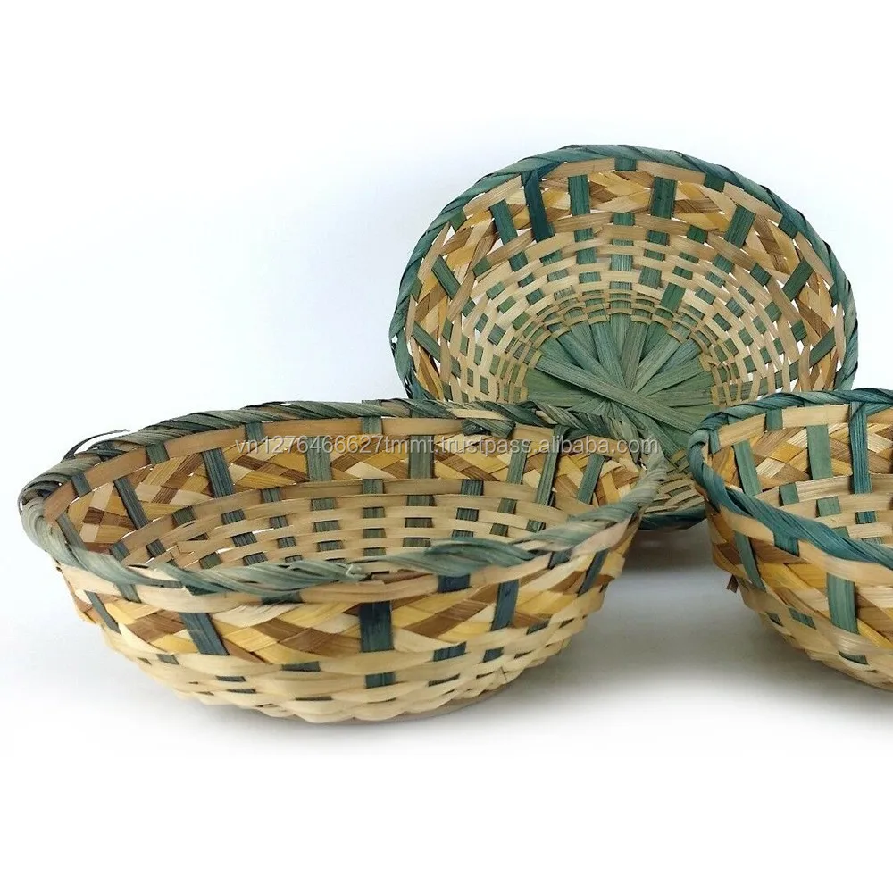 Weaving Bamboo Baskets Made In Vietnam Wholesale Buy Bamboo Basket